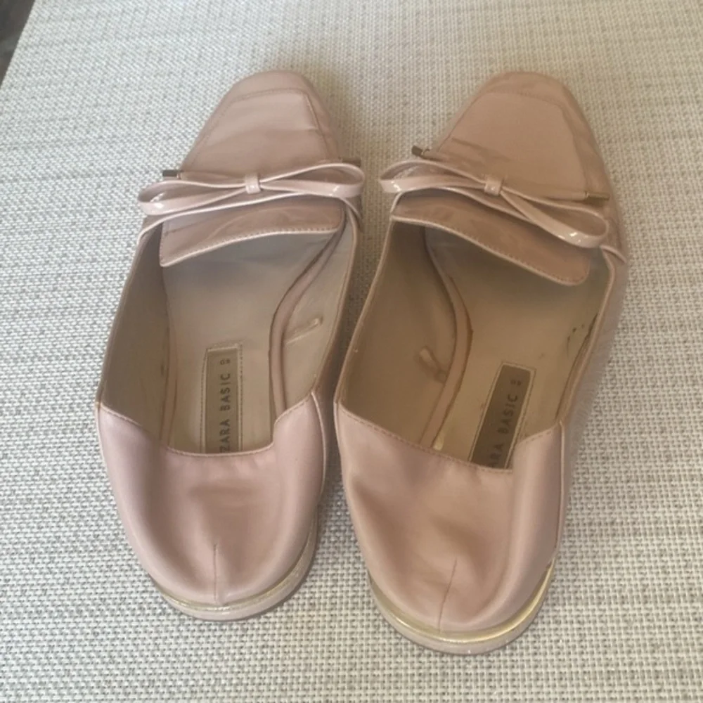 Zara || Loafers size40, nude loafers